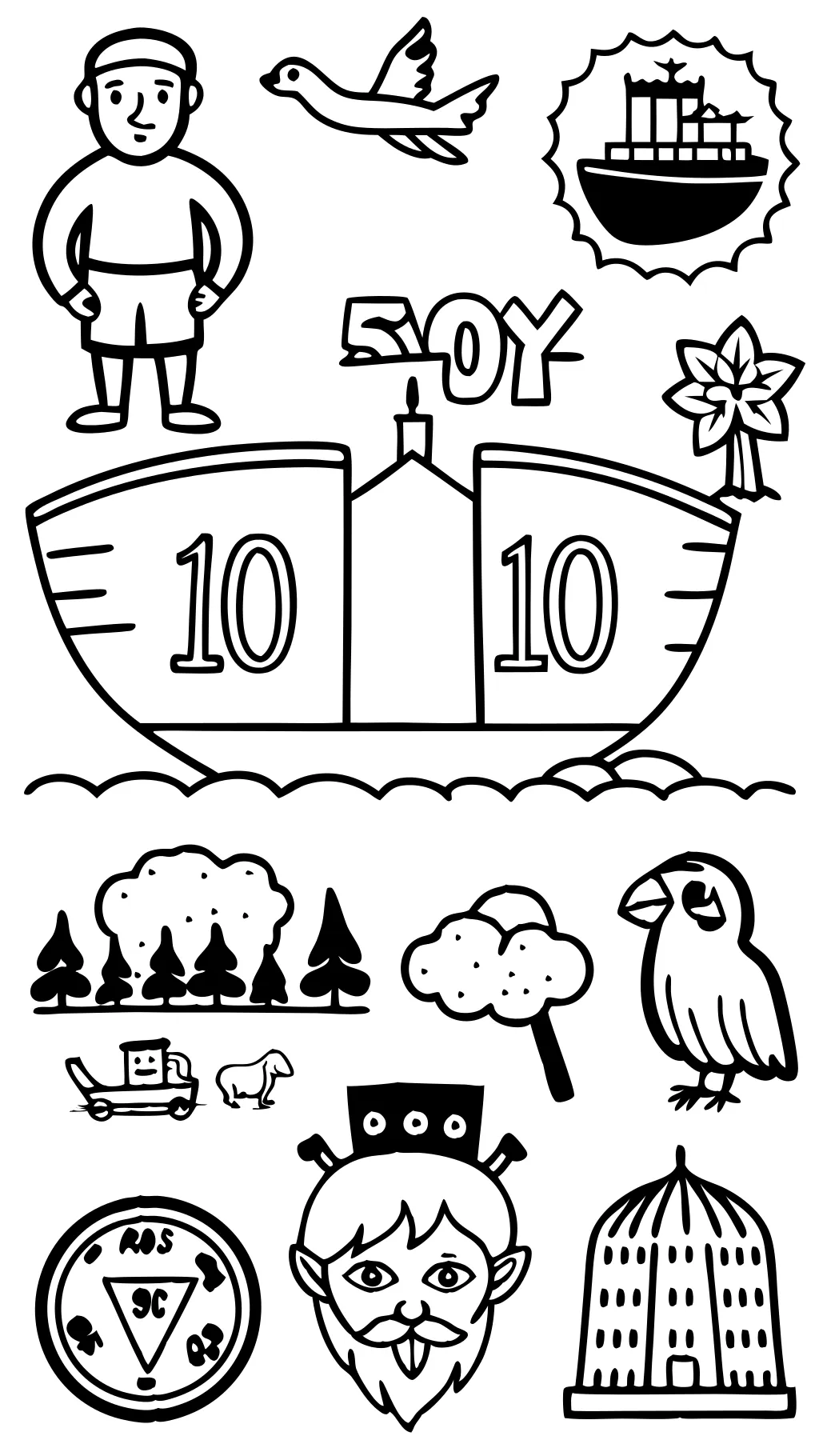 100 bible coloring pages